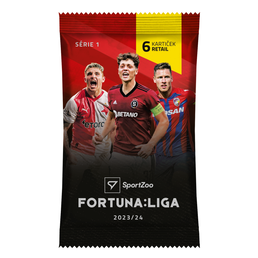2023-24 Sportzoo Fortuna Liga Série 1 Retail Balíček